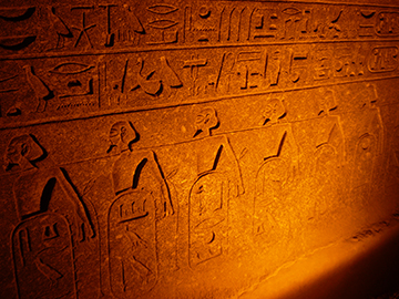 Learn to read ancient Egyptian hieroglyphs like these!